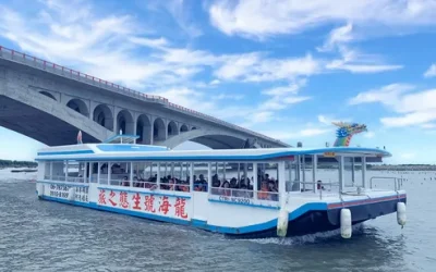 Tainan LongHai Eco Boat Tour and Oyster Barbeque (Phone Reservation Required)