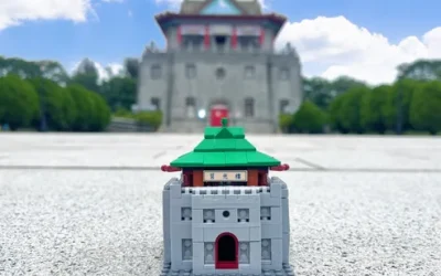 Kinmen Juguang Tower Brick Model