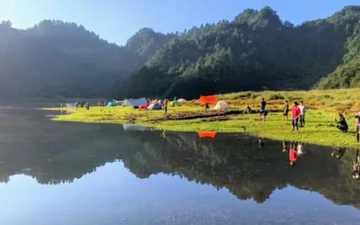 Yilan: 2 days and 1 night hiking and camping in Songluo Lake
