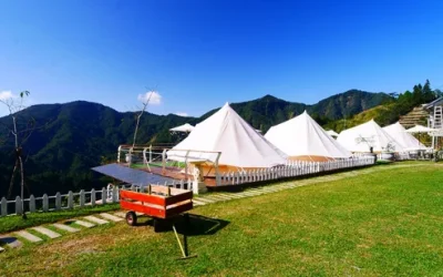 Glamping in Taichung by Mejen Garden