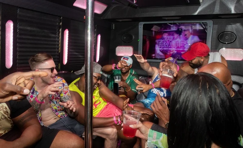 Dayclub Pool Party Bus Tour in Las Vegas