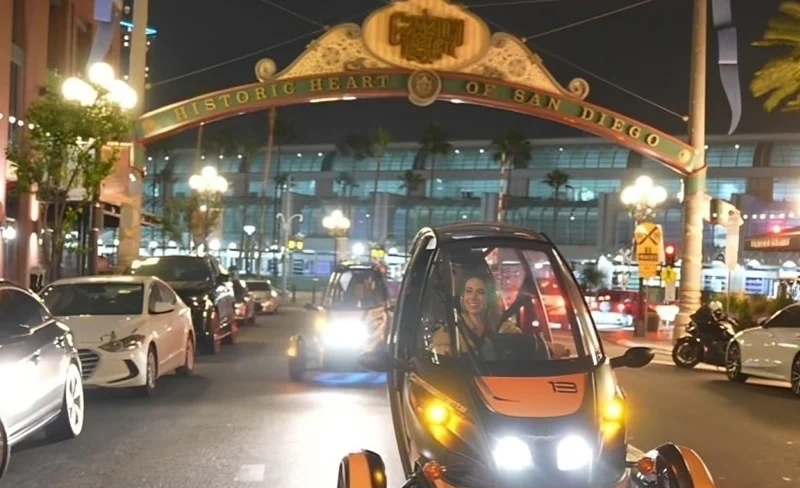 GoCar After Dark Downtown San Diego Tour