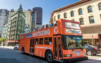 Hop-On Hop-Off Bus Tour and Night Tour in San Francisco