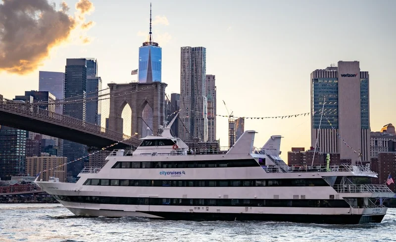 Brunch, Lunch, or Dinner Buffet River Cruise in New York City