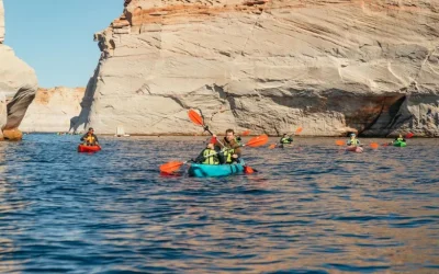 Page/Lake Powell: Guided Kayak & Water Antelope Canyon Tour