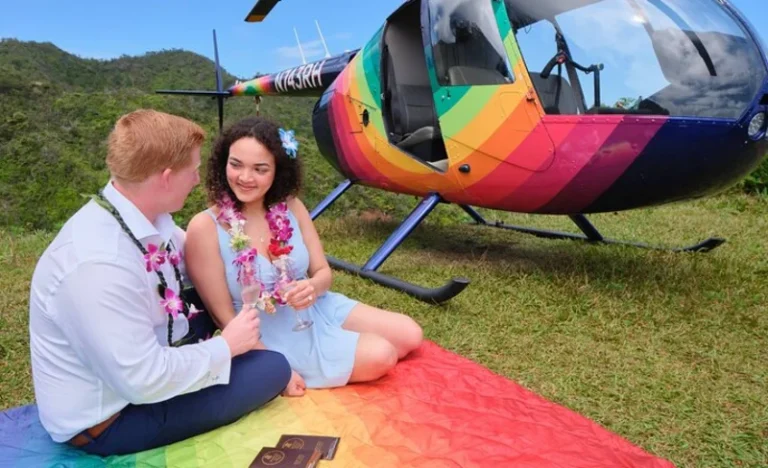 Romantic Kona Coffee and Landing Private Helicopter Tour