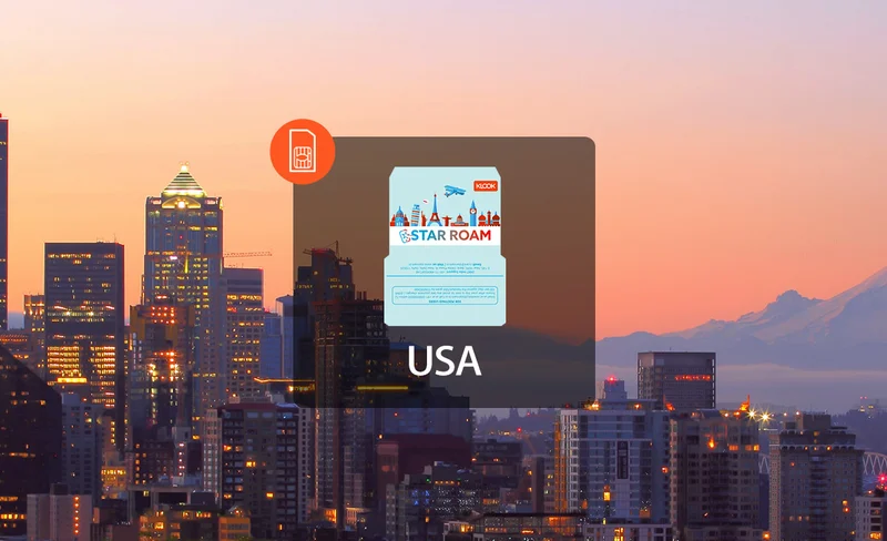 4G SIM Card (IN Delivery) for USA from StarRoam