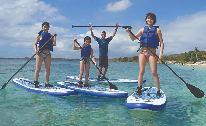 Stand Up Paddle Board Lesson and Guided Snorkeling Experience in Guam