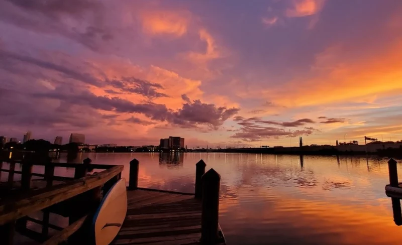 Sunset Clear Kayak or Clear Paddleboard Experience in Orlando