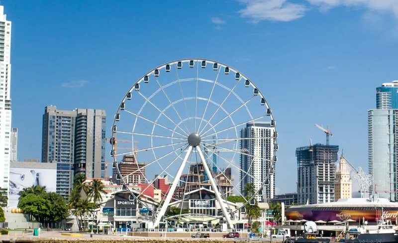 Skyviews Miami Observation Wheel Ticket 15 Skyviews Miami Observation Wheel Ticket