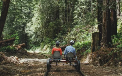 Fort Bragg Scenic Railbike Excursion in Mendocino Fort Bragg Scenic Railbike Excursion in Mendocino