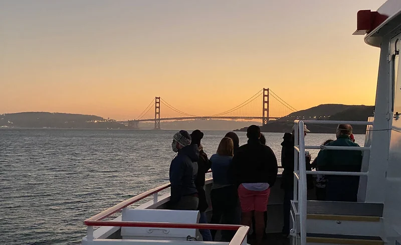 90-Minute California Sunset/Twilight Cruise in San Francisco