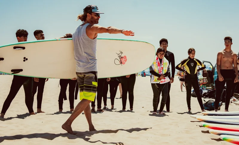 Private Surfing Lessons in Santa Monica
