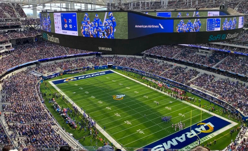 Los Angeles Rams Football Game at SoFi Stadium 12 Los Angeles Rams Football Game at SoFi Stadium