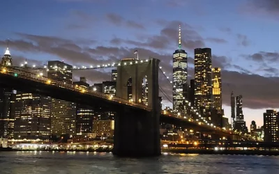 NYC: 90-minute Manhattan Skyline and Statue of Liberty Night Cruise
