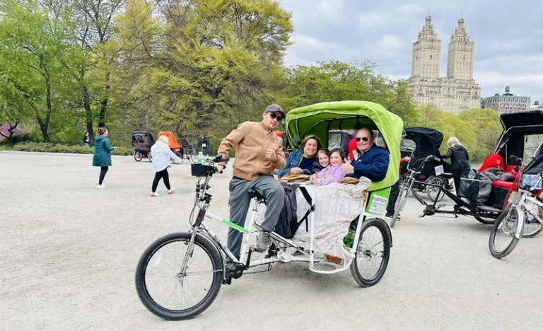 New York City Central Park Pedicab Guided Tour