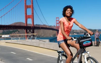 Golden Gate Bridge Guided Bike Tour with Bike Rental Day Pass