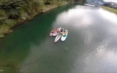 Stand Up Paddleboarding at Pinglin Riverside Park