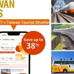 [Taiwan PASS] High Speed Rail + MRT + Taiwan Tourist Shuttle