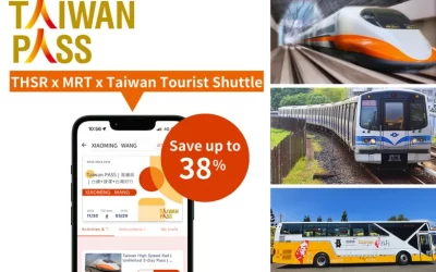 [Taiwan PASS] High Speed Rail + MRT + Taiwan Tourist Shuttle