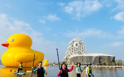 Kaohsiung: Love River SUP Stand Up Paddle Experience