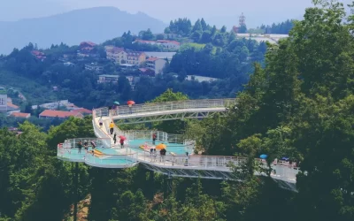 Qingjing Skywalk and Swiss Garden Ticket