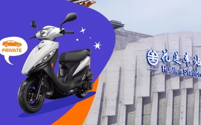 Hualien Scooter Rental - Hualien Railway Station Pick Up