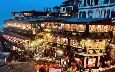 Night Jiufen/Jiufen Old Street/Gold Museum/Gullfoss Waterfall/Times Mountain One Day Tour