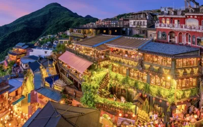 Yehliu Geopark, Jiufen, Shifen, and Golden Waterfall Day Tour