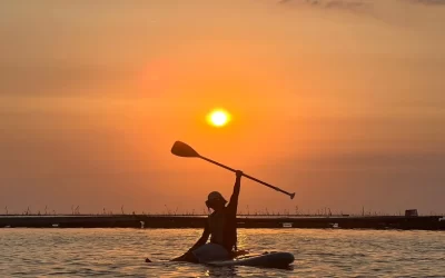 San Tiao Lun Beach Park SUP Experience in Yunlin