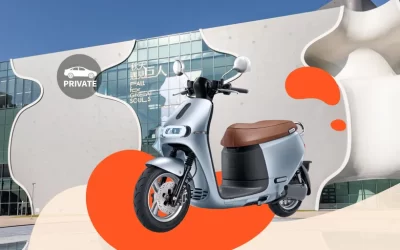 Taichung｜Electric scooter rental｜Gogoro｜Pick up at Chaoma Bus Station