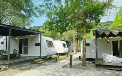 Tian-A Camper Van Camping in Yilan