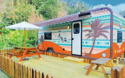 Glamping in Nantou by Haodai Village