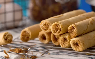 Take a Walk by the Sea - Peanut Love Egg Roll, Classic Meat Floss Egg Roll｜Taiwan Home Delivery/Airport Pickup