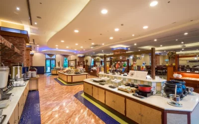 Formosan Naruwan Hotel-Lobby Cafe-Taitung-buffet