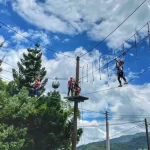 Yilan: Tiansongpi Railway Station | High Rope Experience / DIY Kiln Baked Pizza / Bicycle Rental
