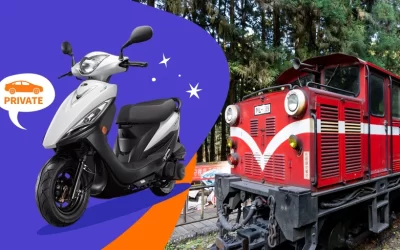 Chiayi Scooter Rental - Chiayi Railway Station Pickup