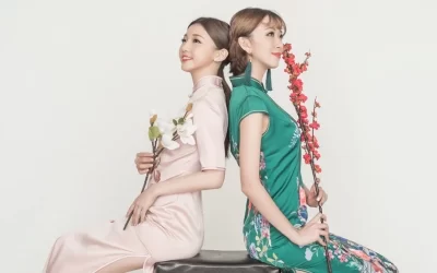 cheongsam & Chinese embroidery & dress experience