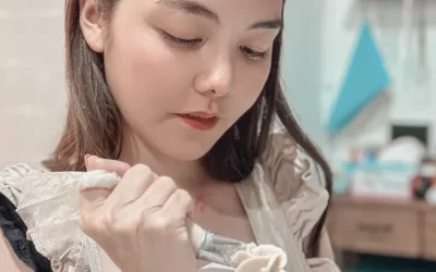 Taipei: Purple taro rose raw cheese 5-inch DIY experience