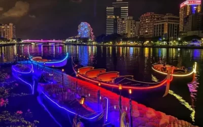 Kaohsiung Romantic Love Gondola Boat ticket