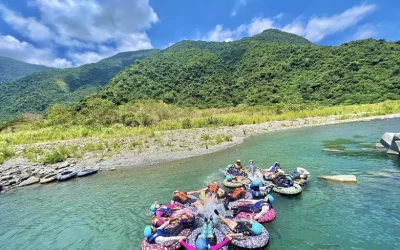 Yilan: Nan'ao Nanxi White Water Rafting River & Parent-child River Tracing Experience