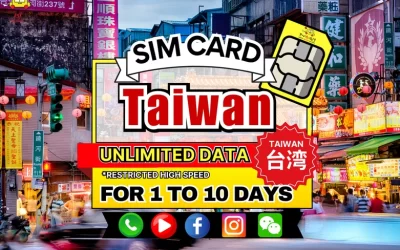 4G SIM Card (MY Delivery) for Taiwan