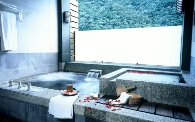 Unique Ba Ian Hot Spring Resort: Public Bath Or Private Bath