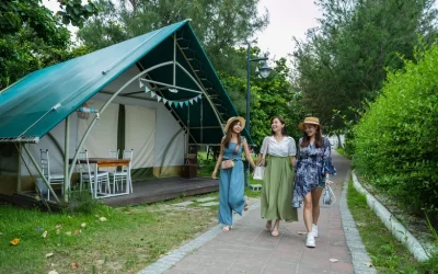 Camping in Taichung: Xianghai Nayang Coastal Luxury Camping Area