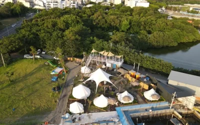 Glamping in Tainan by Sunlight Glamping Village