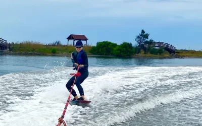 San Tiao Lun Beach Park Wakeboarding Experience in Yunlin