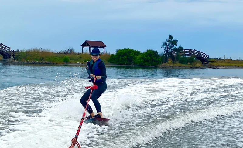 San Tiao Lun Beach Park SUP Experience in Yunlin
