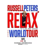 Russell Peters Stand-up Comedy 2025 Taipei | Russell Peters: RELAX* World Tour *it's not that serious | TICC