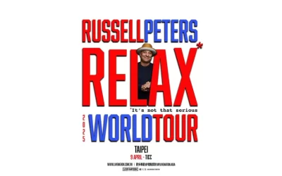 Russell Peters Stand-up Comedy 2025 Taipei | Russell Peters: RELAX* World Tour *it's not that serious | TICC